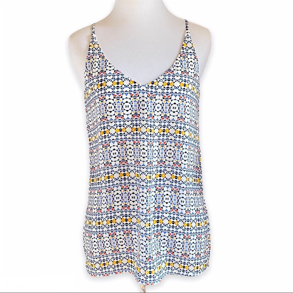 EUC H&M Geometric Print Camisole Tank, 2 - Picture 1 of 12